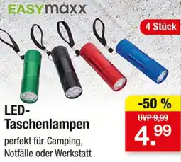 Zimmermann EASYmaxx LED-Taschenlampen Angebot