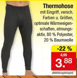Zimmermann Thermohose Angebot