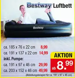 Zimmermann Bestway Luftbett Angebot