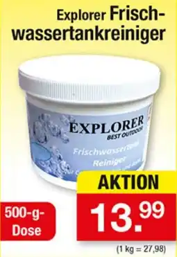 Zimmermann Explorer Frischwassertankreiniger Angebot