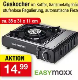 Zimmermann Gaskocher im Koffer, Ganzmetallgehäuse Angebot