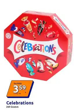 Action Celebrations Angebot
