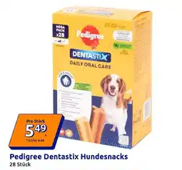Action Pedigree Dentastix Hundesnacks Angebot