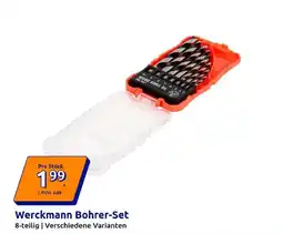 Action Werckmann Bohrer-Set Angebot