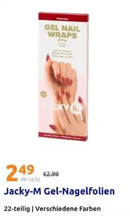 Action Jacky-M Gel-Nagelfolien Angebot