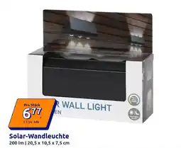 Action Solar-Wandleuchte Angebot