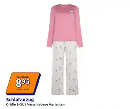 Action Schlafanzug Angebot