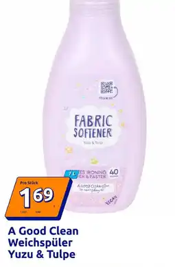 Action A Good Clean Weichspüler Yuzu & Tulpe Angebot