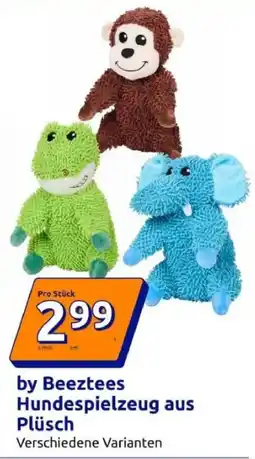 Action Hundespielzeug aus Plüsch by Beeztees Angebot