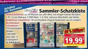 Norma Prophile Sammler-schatzkiste Angebot