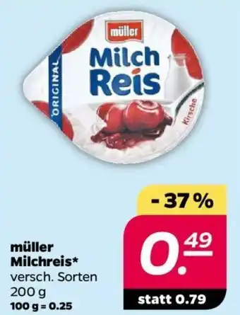 NETTO Müller Milchreis 200g Angebot