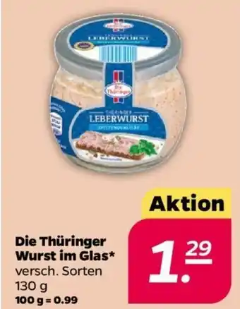 NETTO Die Thüringer Wurst im Glas 130g Angebot