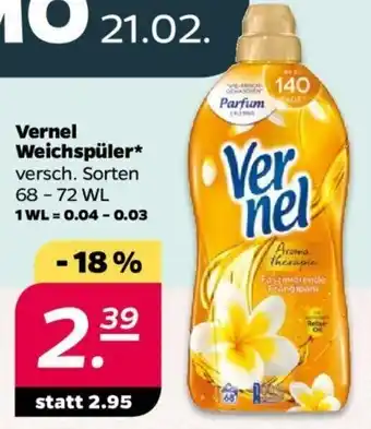 NETTO Vernel Weichspüler 68-72 WL Angebot