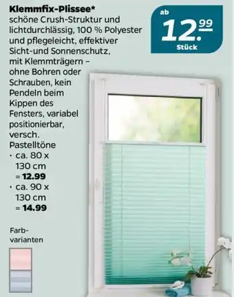 NETTO Klemmfix Plissee Angebot