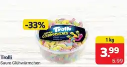 2Brüder Trolli Saure Glühwürmchen Angebot