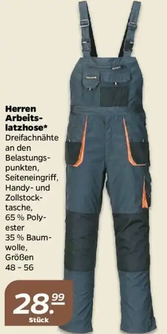 NETTO Herren Arbeitslatzhose Angebot