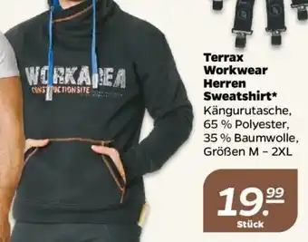 NETTO Terrax Workwear Herren Sweatshirt Angebot