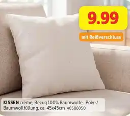 SCONTO KISSEN creme Angebot