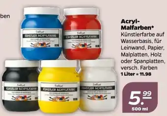 NETTO Acryl Malfarben Angebot