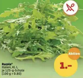 PENNY Rucola 125g Schale Angebot