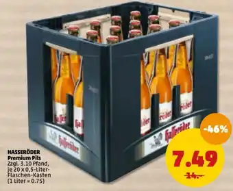 PENNY Hasseröder Premium Pils 20x0,5L Angebot