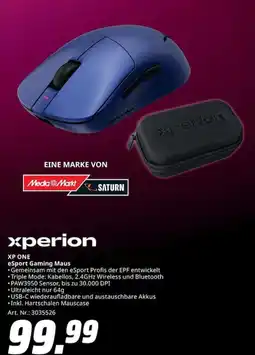 MediaMarkt xperion XP ONE eSport Gaming Maus Angebot