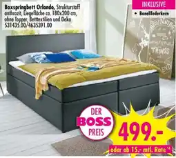 Möbel Boss Boxspringbett Orlando Angebot