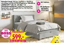 Möbel Boss Polsterbett Lincoln Angebot