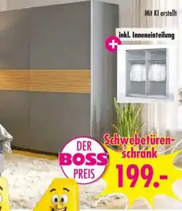 Möbel Boss Schwebetüren-schrank Angebot