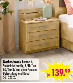 Möbel Boss Nachtschrank Luxor 4 Angebot