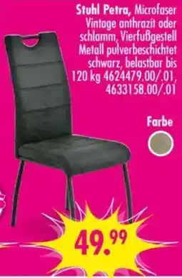 Möbel Boss Stuhl Petra, Microfaser Angebot