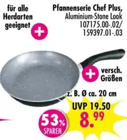 Möbel Boss Pfannenserie Chef Plus, Aluminium-Stone Look Angebot