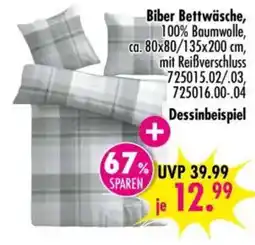 Möbel Boss Biber Bettwäsche Angebot