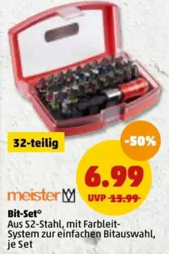 PENNY Meister Bit Set Angebot