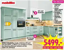 Möbel Boss NOBILIA Einbauküche, Cascada Angebot
