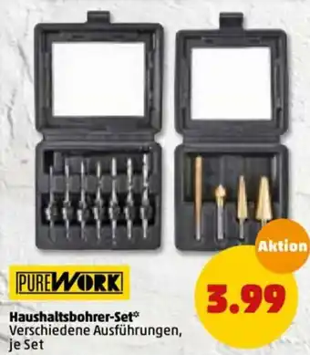 PENNY Pure Work Haushaltsbohrer Set Angebot