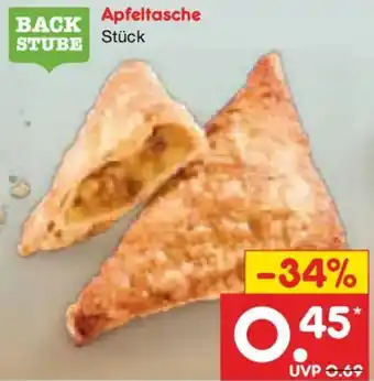 Netto Marken-Discount BACKSTUBE Apfeltasche Angebot