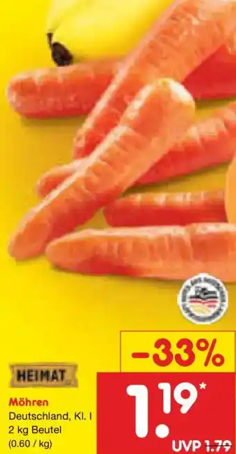 Netto Marken-Discount HEIMAT Möhren Angebot
