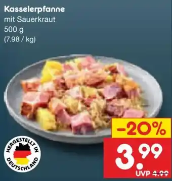 Netto Marken-Discount Kasselerpfanne mit Sauerkraut Angebot