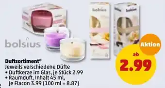 PENNY Bolsius Duftsortiment Angebot