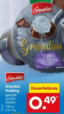 Netto Marken-Discount Grandiso Granduo Pudding Angebot