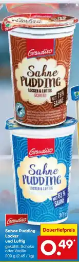 Netto Marken-Discount Graudiso Sahne Pudding Angebot