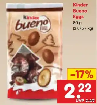 Netto Marken-Discount Kinder Bueno Eggs Angebot