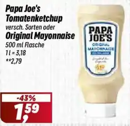 Simmel Papa Joe's Original Mayonnaise Angebot