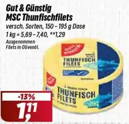 Simmel MSC Thunfischfilets Angebot