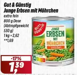 Simmel Junge Erbsen mit Möhrcchen Angebot