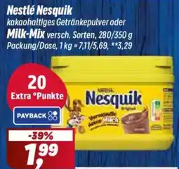 Simmel Nestlé Nesquik Angebot