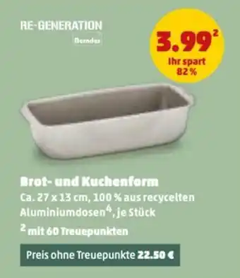 PENNY Brot und Kuchenform Angebot