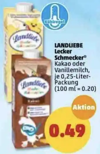 PENNY Landliebe Lecker Schmecker 0,25L Angebot