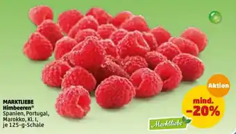 PENNY Marktliebe Himbeeren 125g Schale Angebot